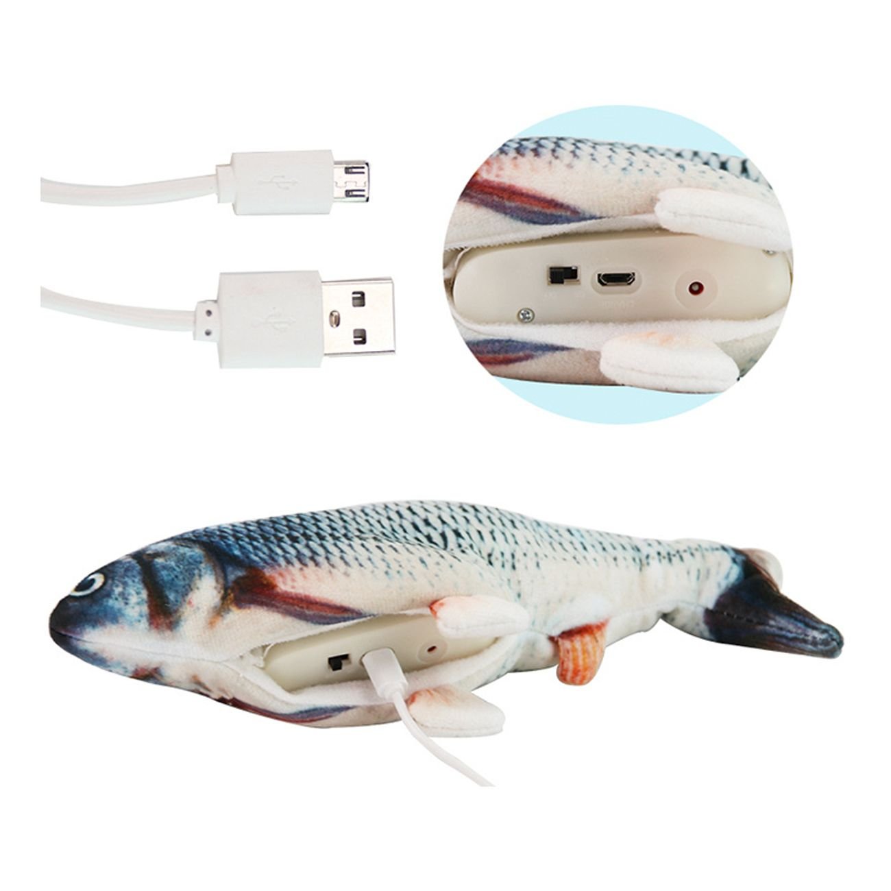 Sprattlande Fisk